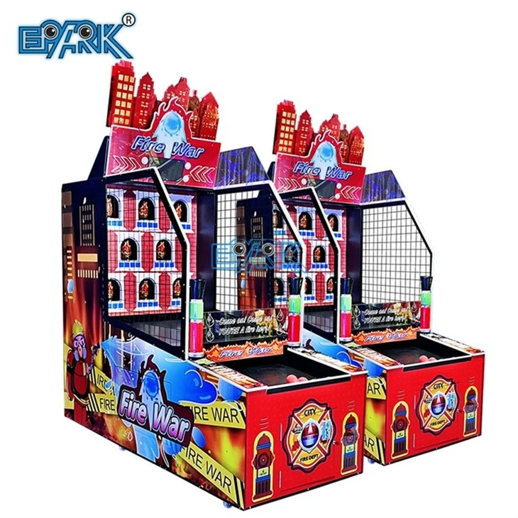 Kids Arcade Throwing Balls Coin Operated