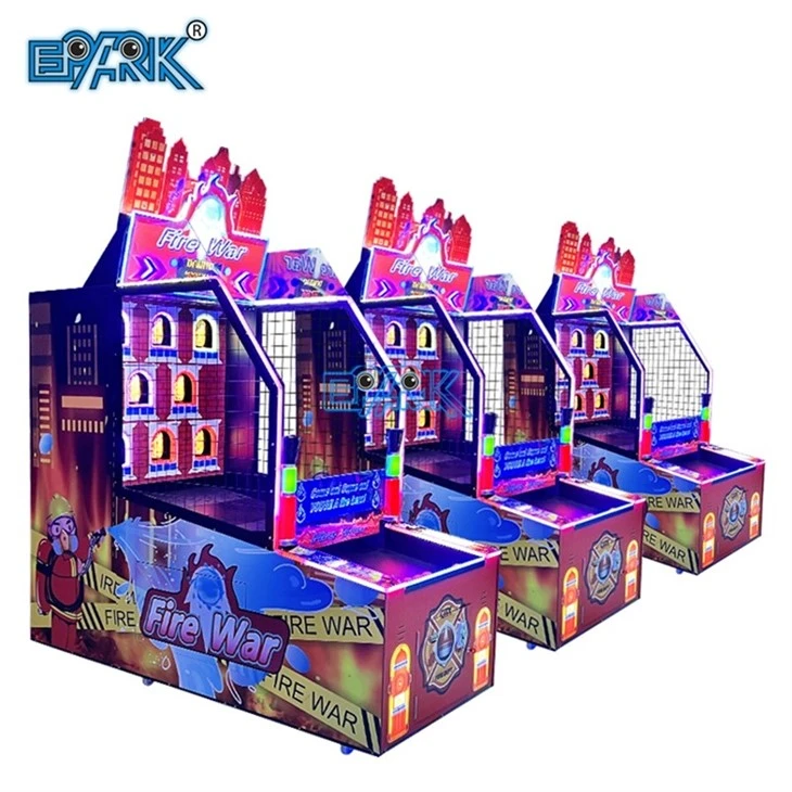 Kids Arcade Throwing Balls Coin Operated