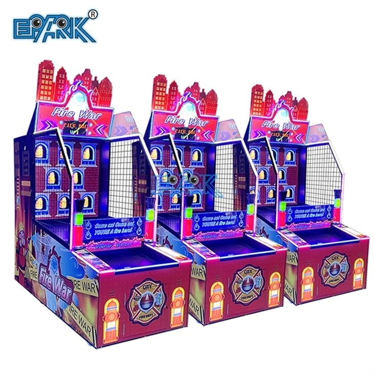 Kids Arcade Throwing Balls Coin Operated