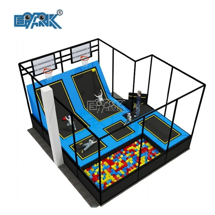Kids Playground Equipment Trampoline Park