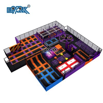 Taman Trampolin seluas 600 meter persegi