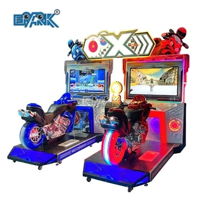 Simulator Moto yang Dioperasikan dengan Koin 2 Berkendara Ekstrim