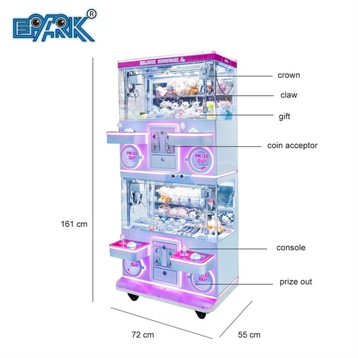 Amusement Park Coin Operated Claw Machine