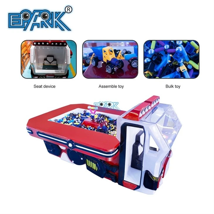 Truck Toy Table Kids Building Block Table
